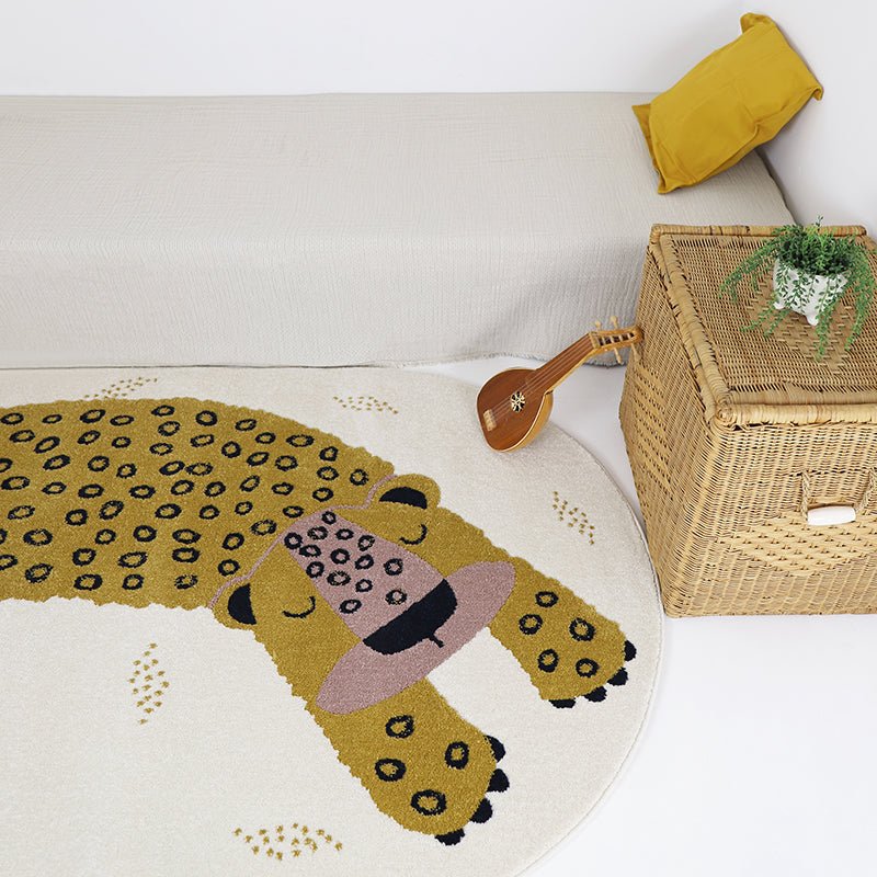 Alfombra Algodón Lavable Kleo Sienna - Nanetes
